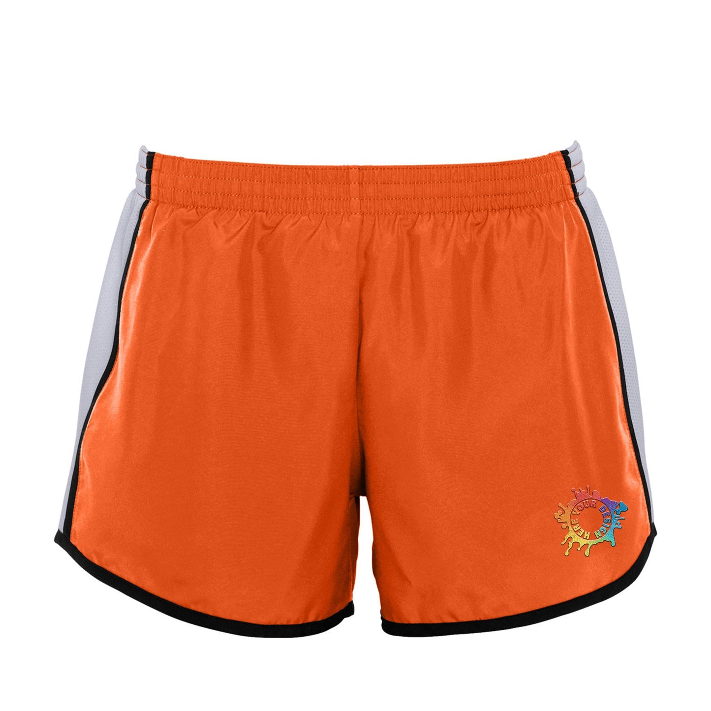 Augusta Sportswear Women's Pulse Team Running Shorts Embroidery - Mato & Hash