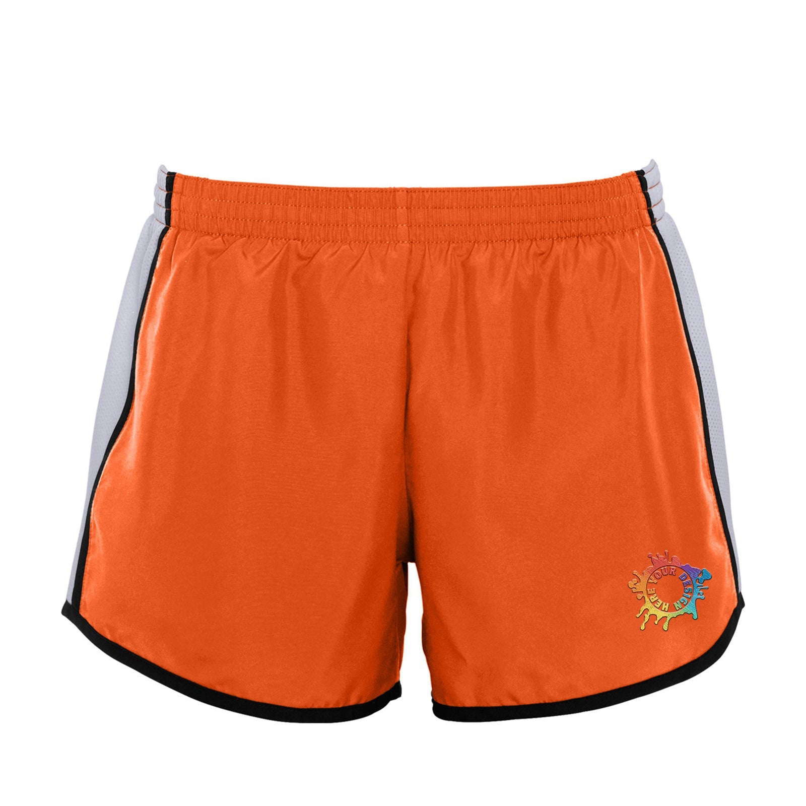 Augusta Sportswear Women's Pulse Team Running Shorts Embroidery - Mato & Hash