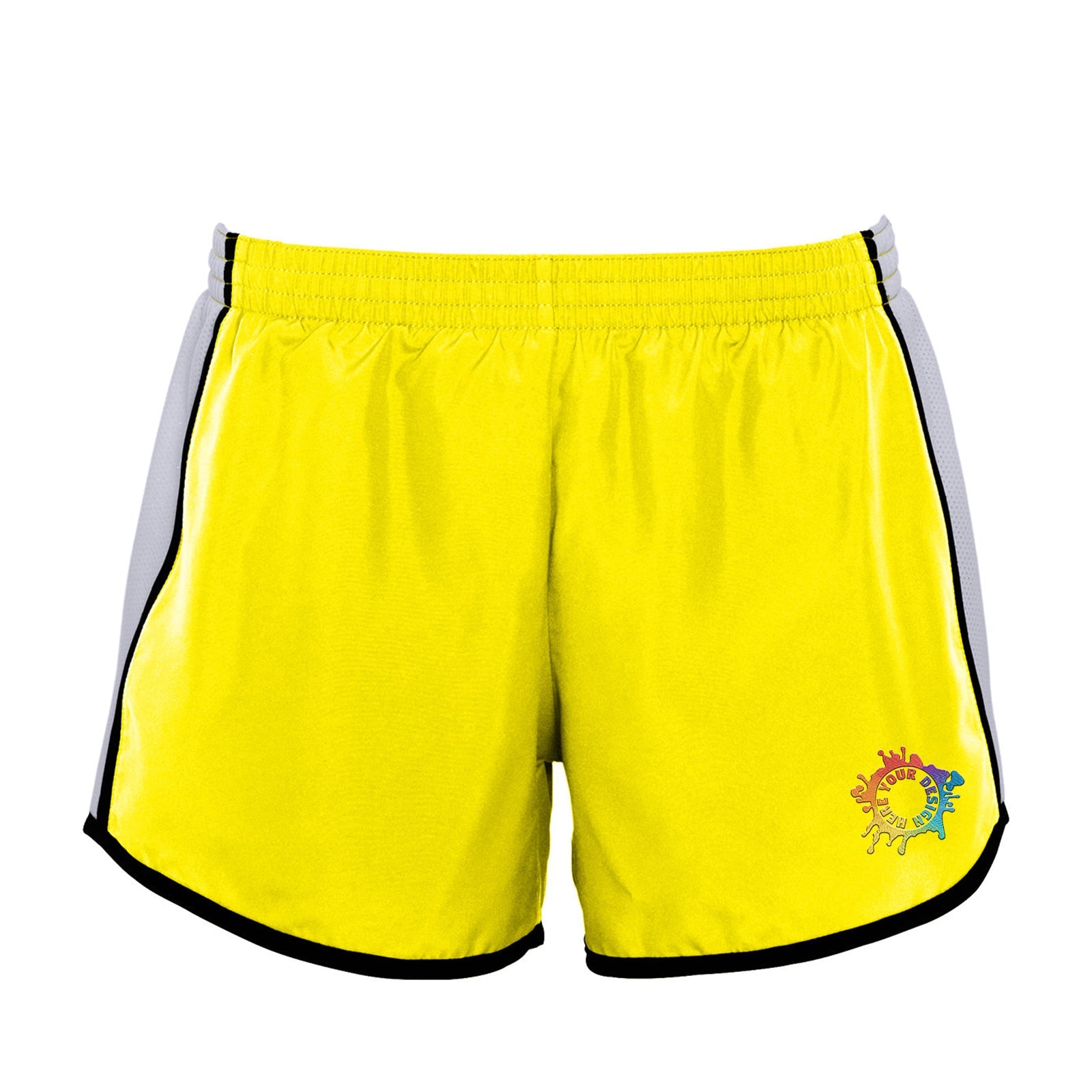 Augusta Sportswear Women's Pulse Team Running Shorts Embroidery - Mato & Hash