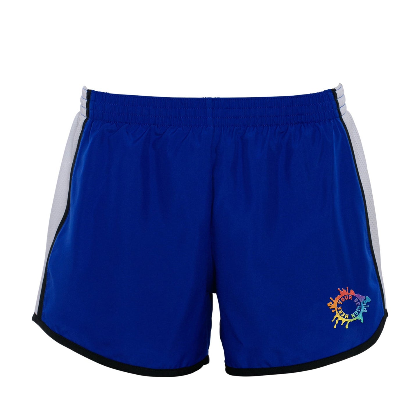 Augusta Sportswear Women's Pulse Team Running Shorts Embroidery - Mato & Hash
