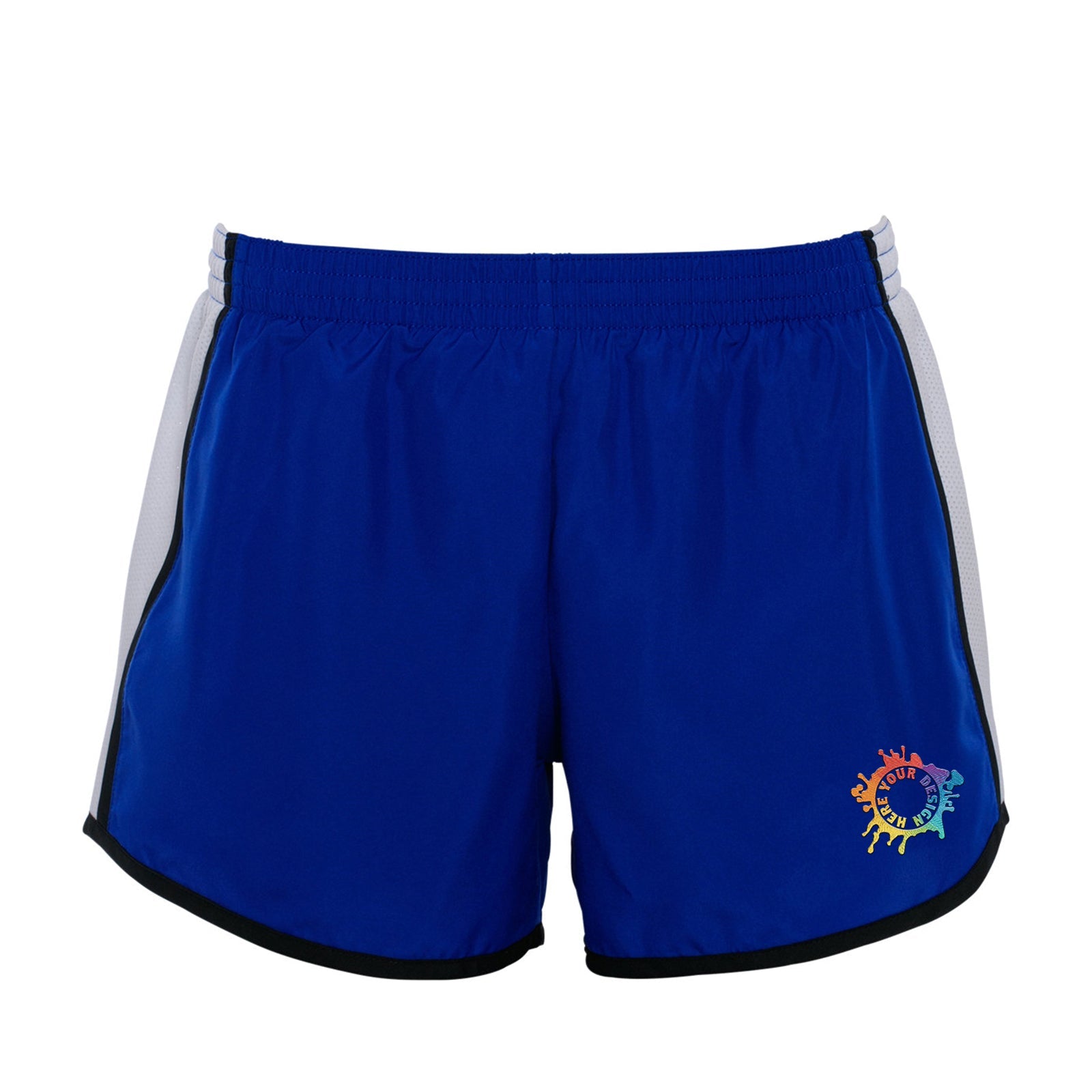 Augusta Sportswear Women's Pulse Team Running Shorts Embroidery - Mato & Hash