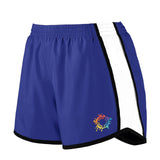 Augusta Sportswear Women's Pulse Team Running Shorts Embroidery - Mato & Hash