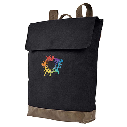 Authentic Pigment Canvas Rucksack Embroidery - Mato & Hash
