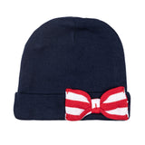 Baby Hat w/ Contrasting Bow - Mato & Hash