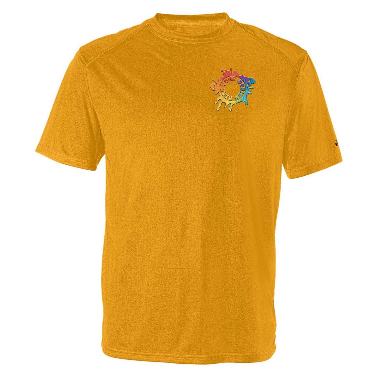Badger B-Core Men's Performance Polyester T-Shirt Embroidery - Mato & Hash