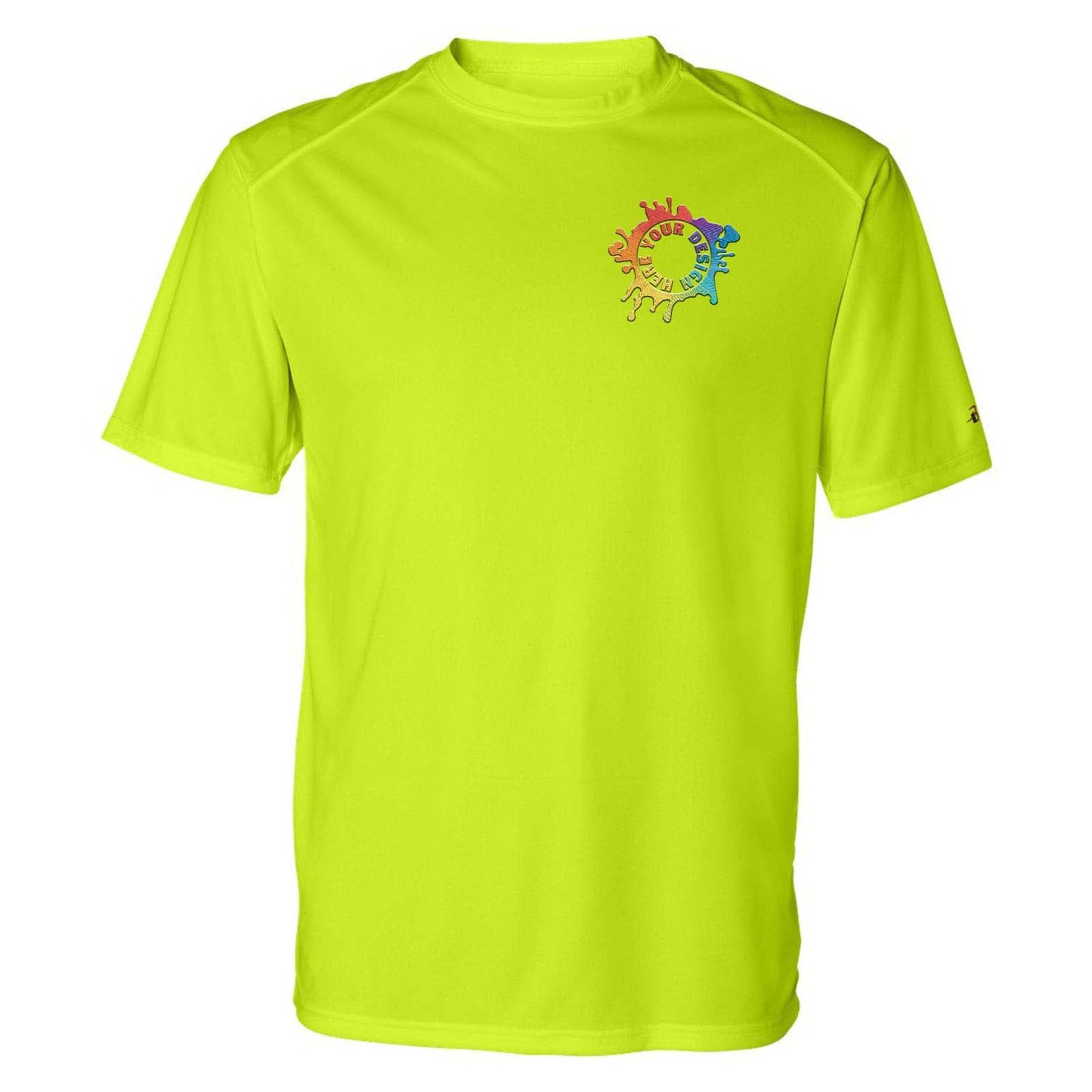 Badger B-Core Men's Performance Polyester T-Shirt Embroidery - Mato & Hash