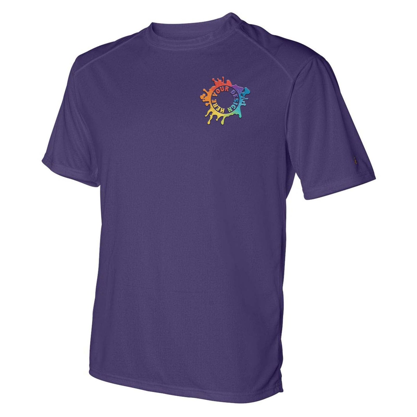 Badger B-Core Men's Performance Polyester T-Shirt Embroidery - Mato & Hash