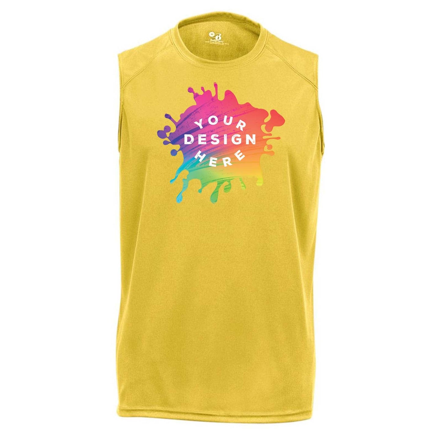Badger Men's B-Core Sleeveless T-Shirt - Mato & Hash