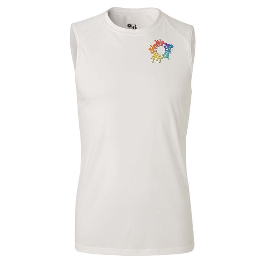 Badger Men's B-Core Sleeveless T-Shirt Embroidery - Mato & Hash