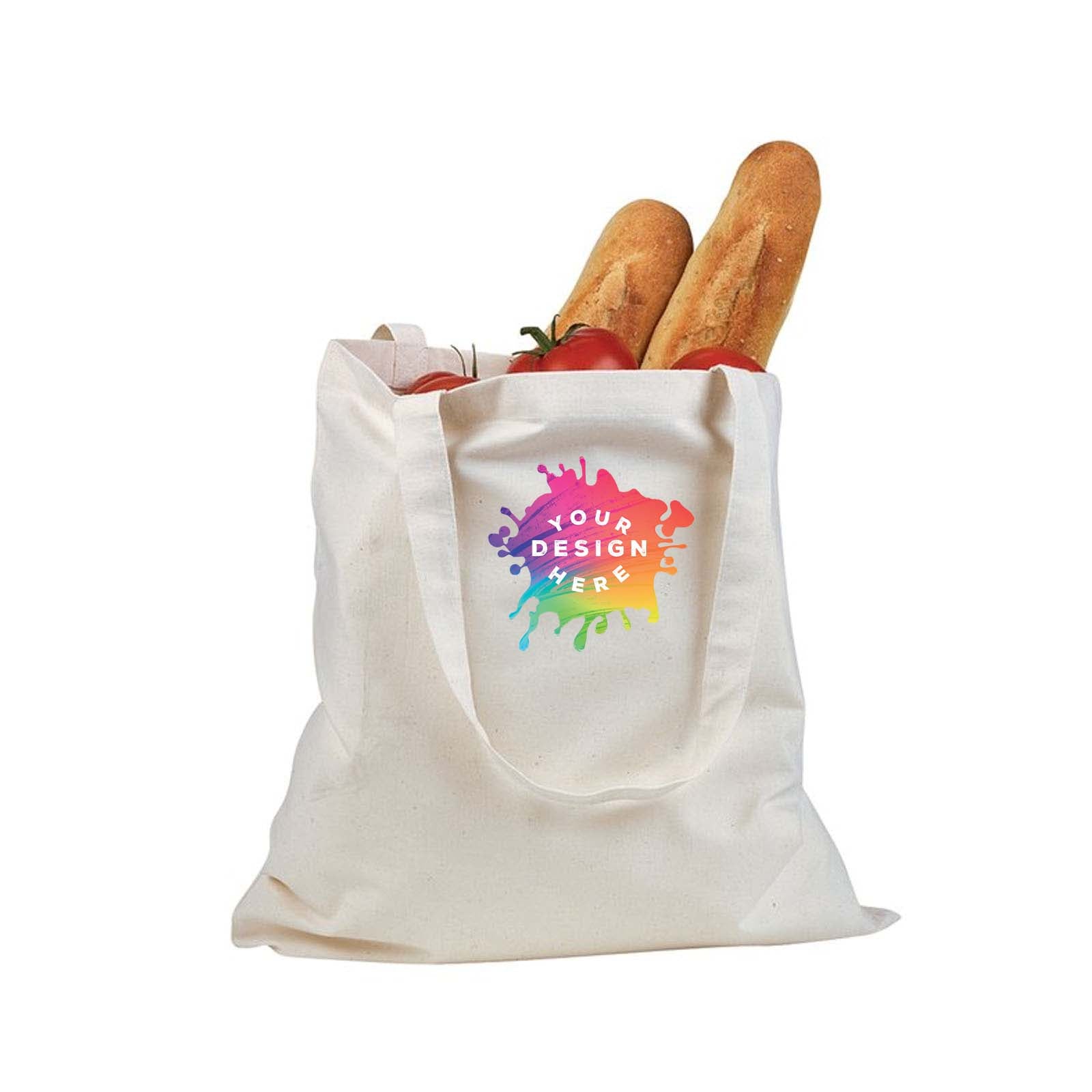 BAGedge 6 oz. Canvas Promo Tote - Mato & Hash