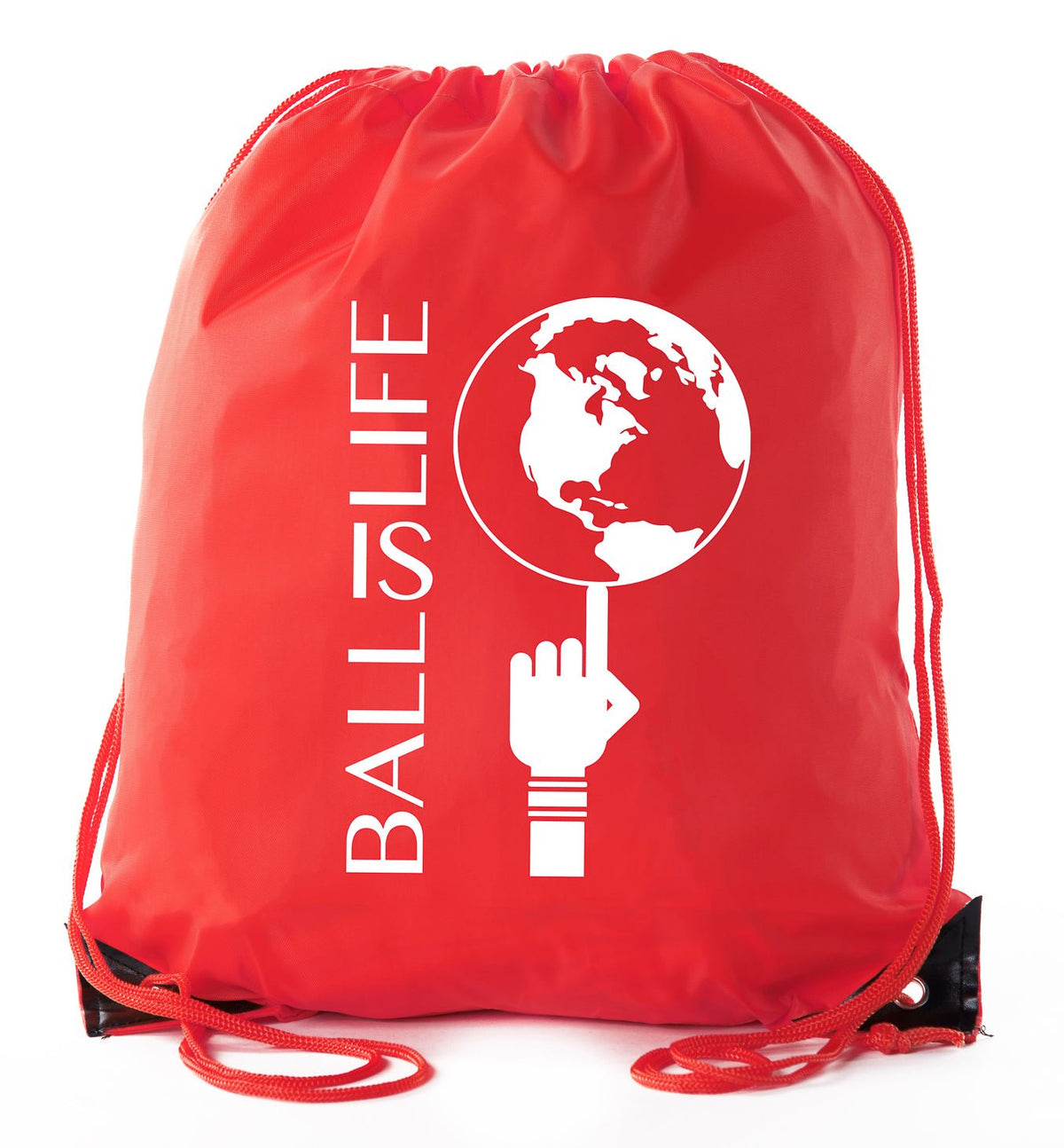 Accessory - Mato & Hash Basketball Drawstring Bags With 3,6, And 10 Pack Bulk Options - Ball Is Life