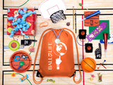 Accessory - Mato & Hash Basketball Drawstring Bags With 3,6, And 10 Pack Bulk Options - Ball Is Life