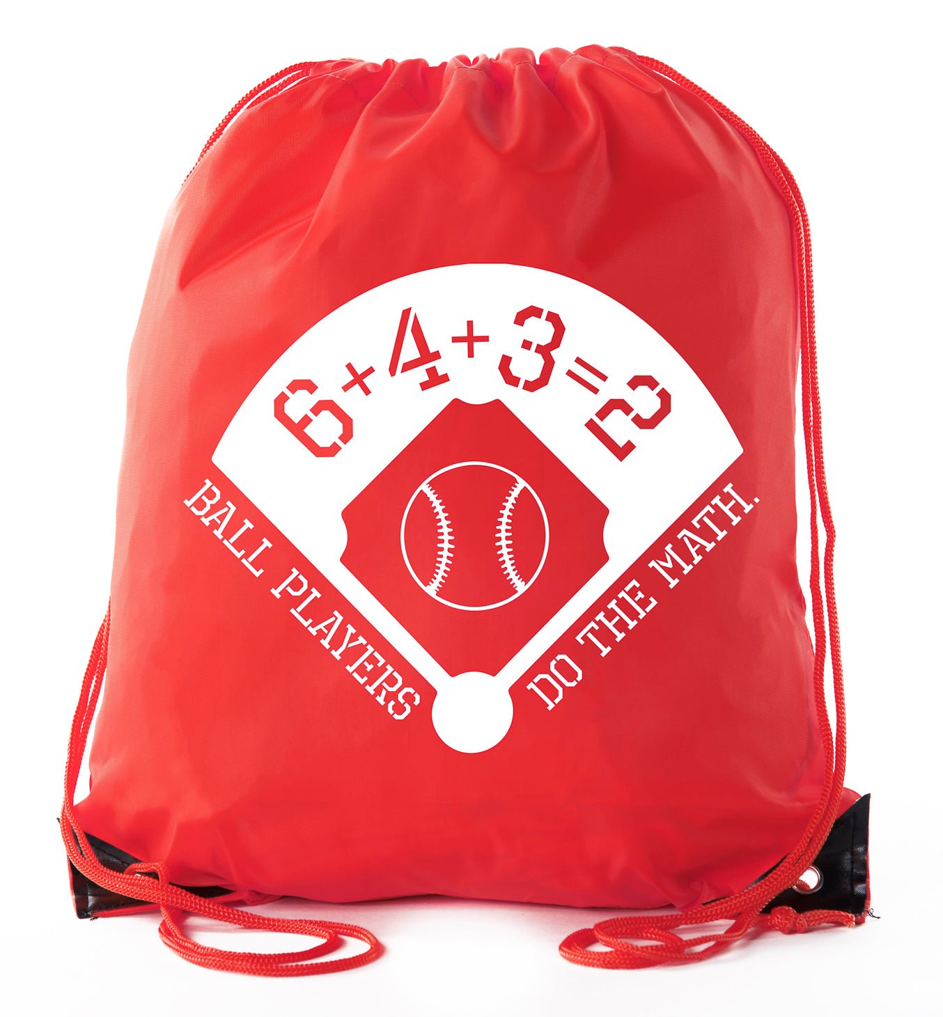 Accessory - Mato & Hash Boys Drawstring Backpack Baseball Bags 1-10 Pack Bulk Options - Baseball Math