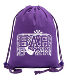 Bar Down Hockey Cotton Drawstring Bag