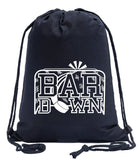 Bar Down Hockey Cotton Drawstring Bag