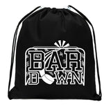 Bar Down Hockey Mini Polyester Drawstring Bag