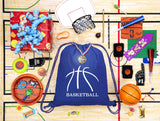 Basketball Seams Cotton Drawstring Bag