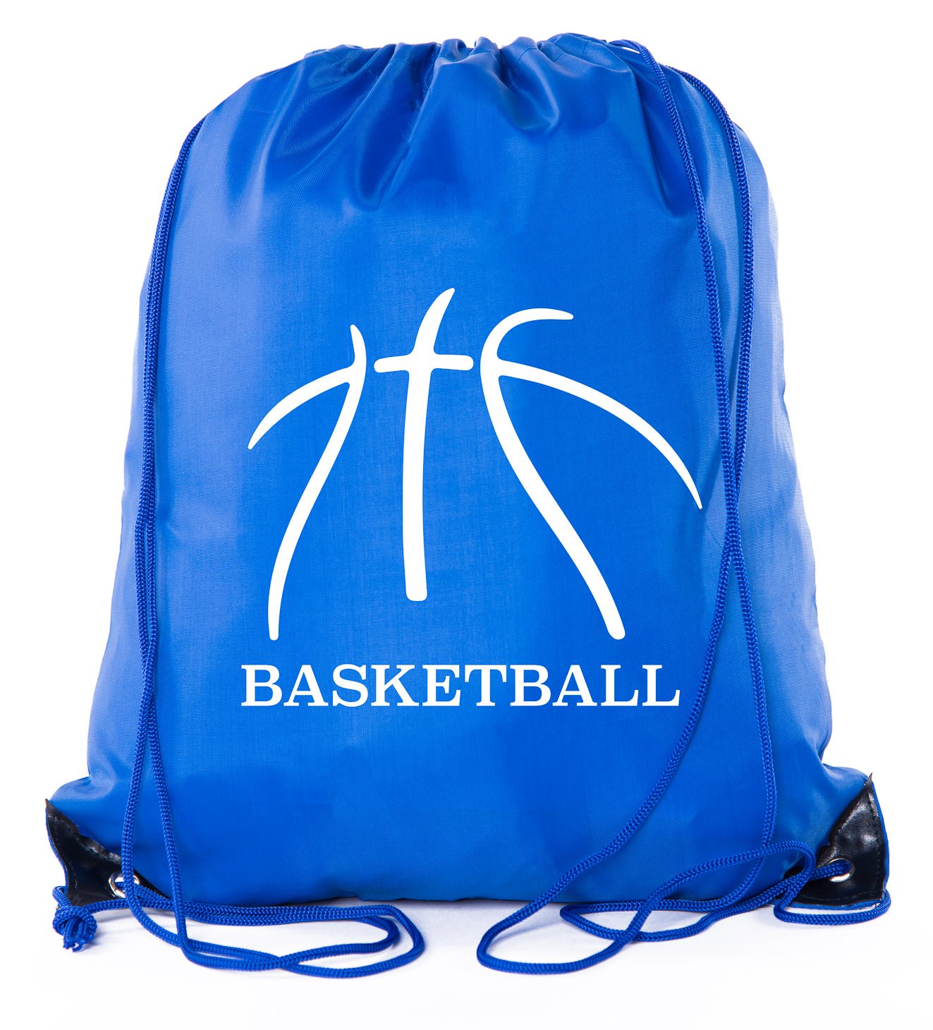 Accessory - Mato & Hash Basketball Drawstring Bags With 3,6, And 10 Pack Bulk Options - Outline
