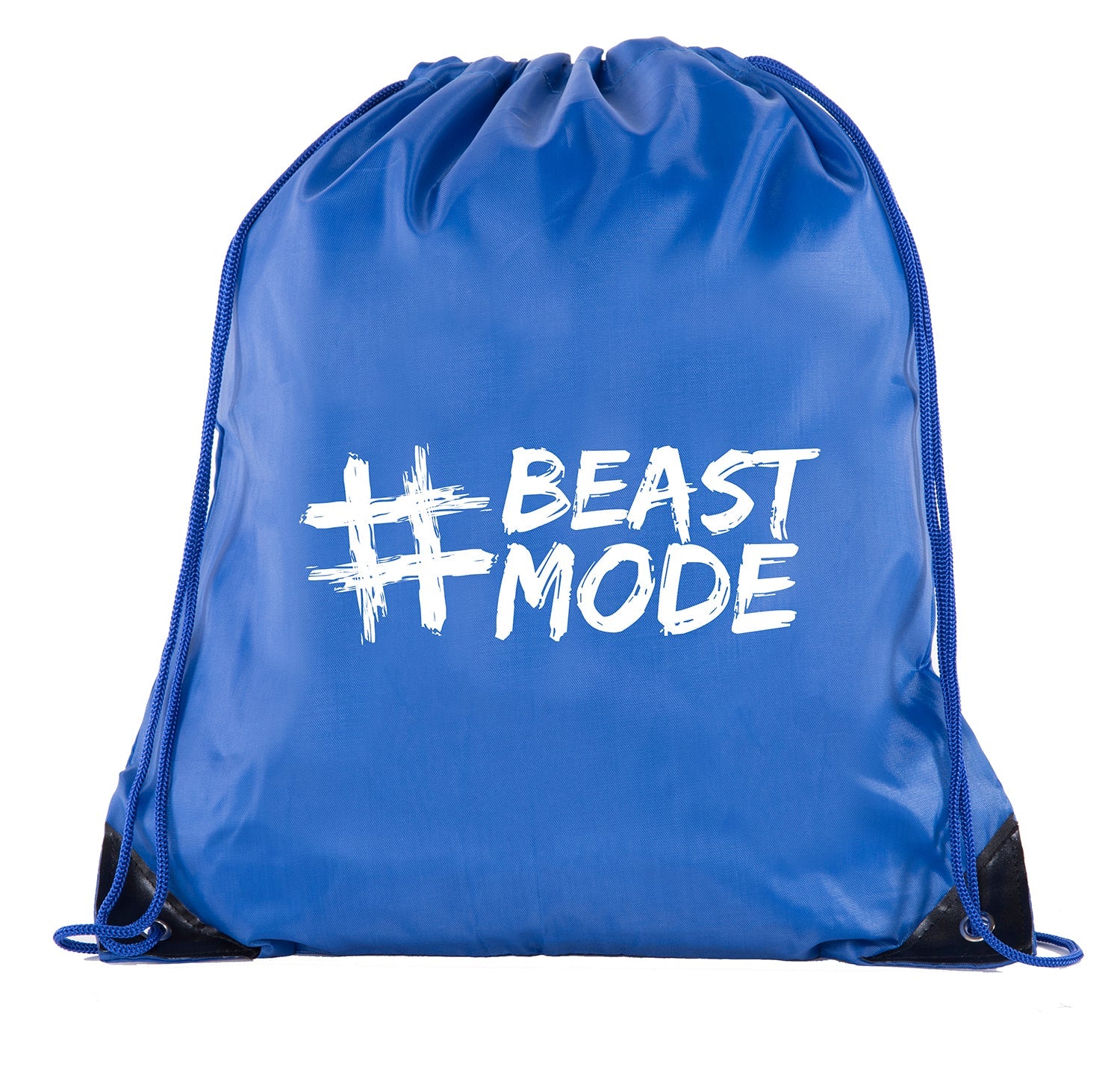 Accessory - Inspirational Gym Quote Bags, Gym Drawstring Backpacks For Fitness Motivation - Beast Mode