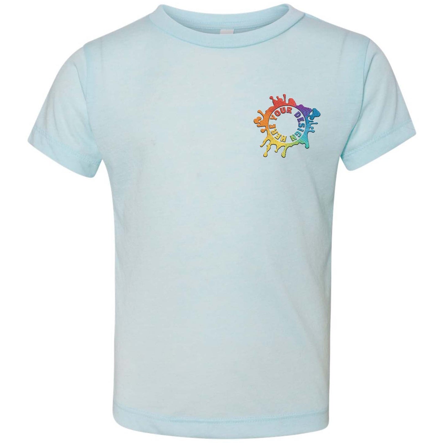 Bella + Canvas Toddler Triblend T-Shirt Embroidery