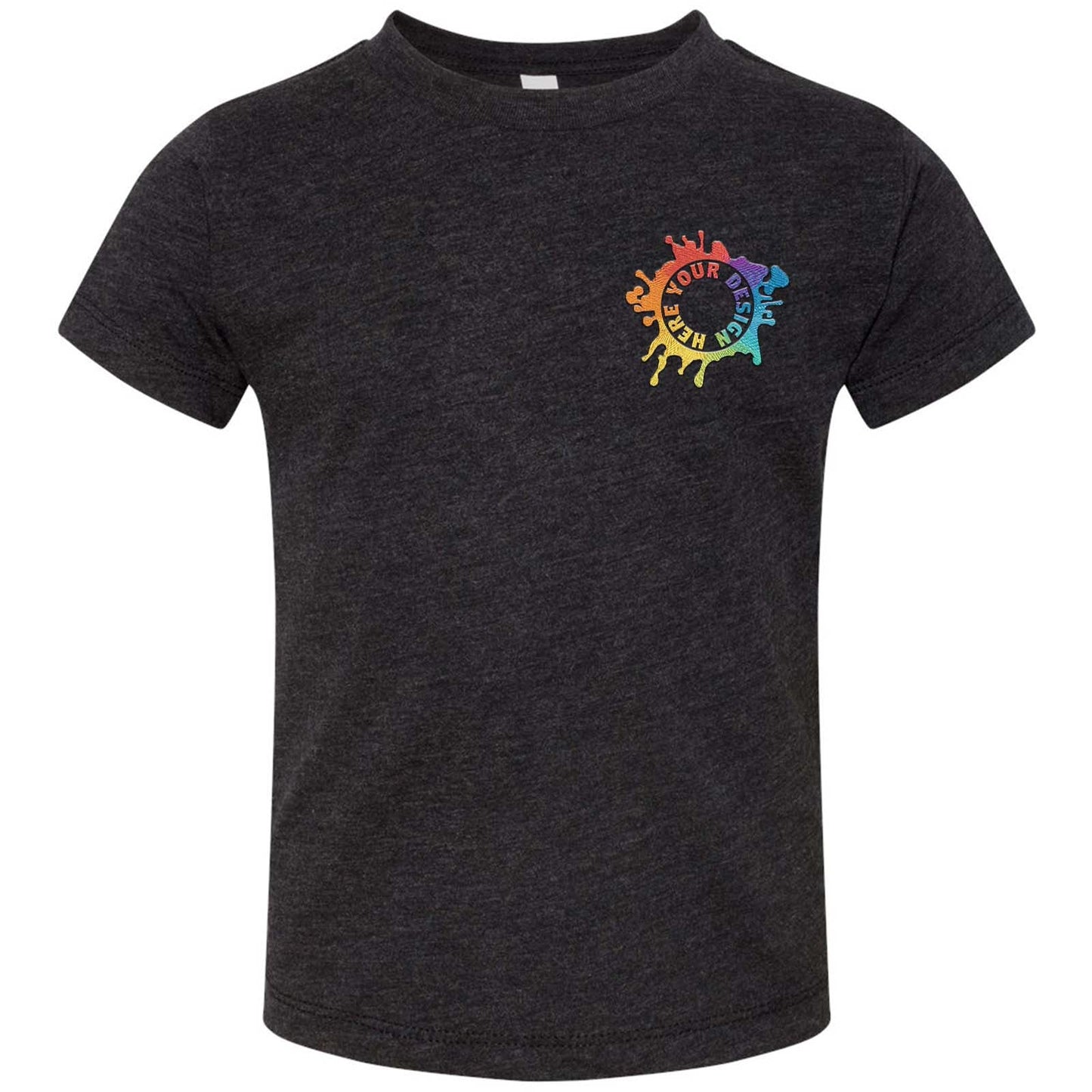 Bella + Canvas Toddler Triblend T-Shirt Embroidery