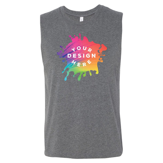 Bella + Canvas Unisex 100% Cotton Jersey Muscle Tank Top