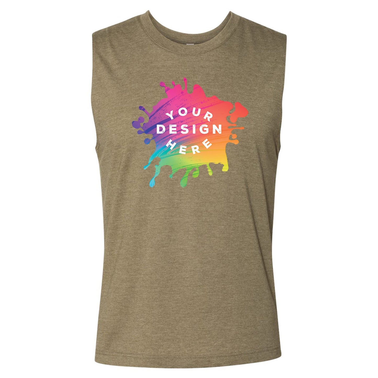 Bella + Canvas Unisex 100% Cotton Jersey Muscle Tank Top