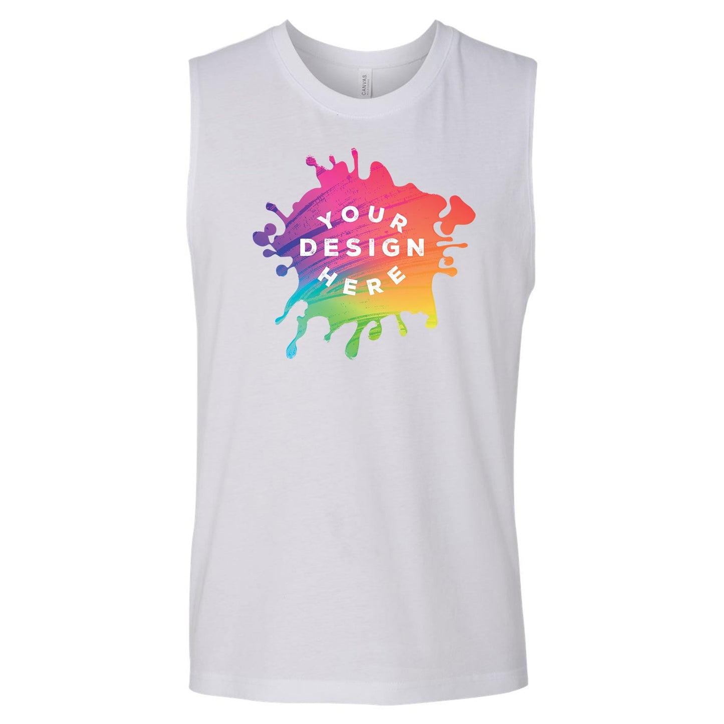 Bella + Canvas Unisex 100% Cotton Jersey Muscle Tank Top