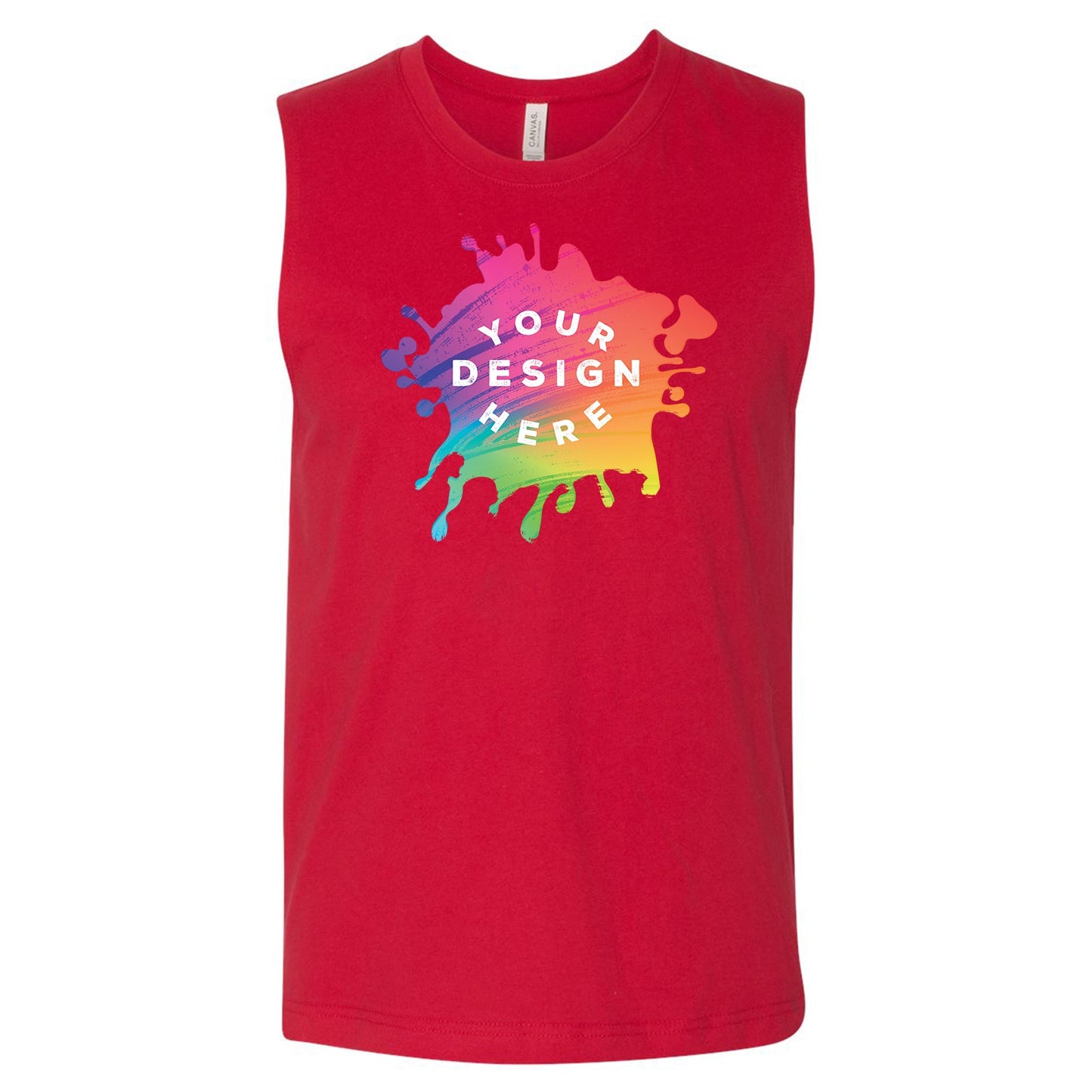 Bella + Canvas Unisex 100% Cotton Jersey Muscle Tank Top