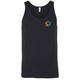 Bella + Canvas Unisex 100% Cotton Jersey Tank Top Embroidery