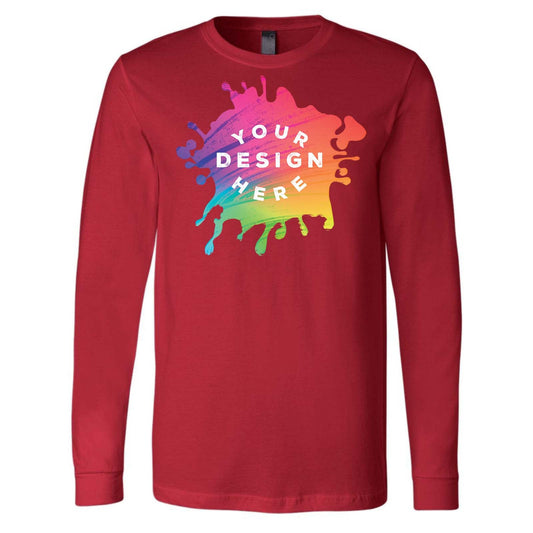 Bella + Canvas Unisex 100% Cotton Long Sleeve T-Shirt - Mato & Hash