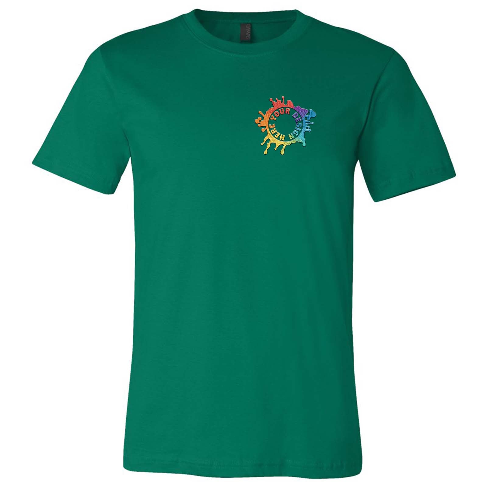 Bella + Canvas Unisex 100% Cotton T-Shirt Embroidery - Mato & Hash