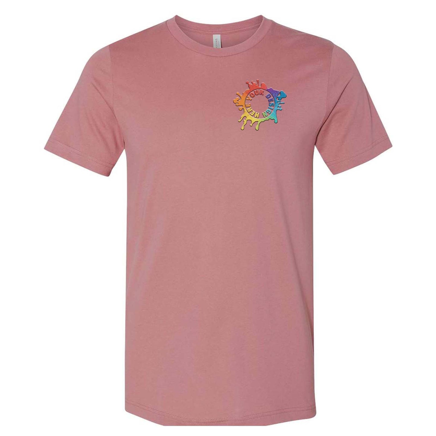 Bella + Canvas Unisex 100% Cotton T-Shirt Embroidery - Mato & Hash