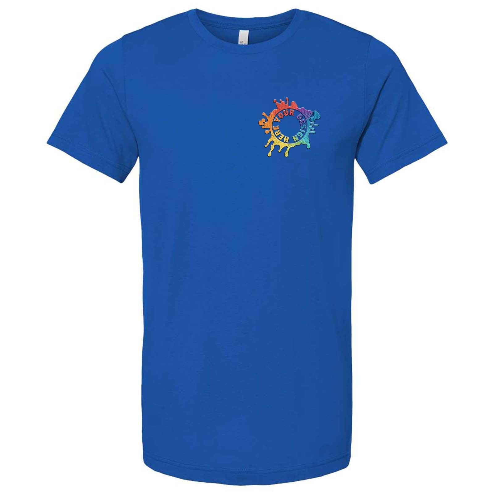 Bella + Canvas Unisex 100% Cotton T-Shirt Embroidery - Mato & Hash
