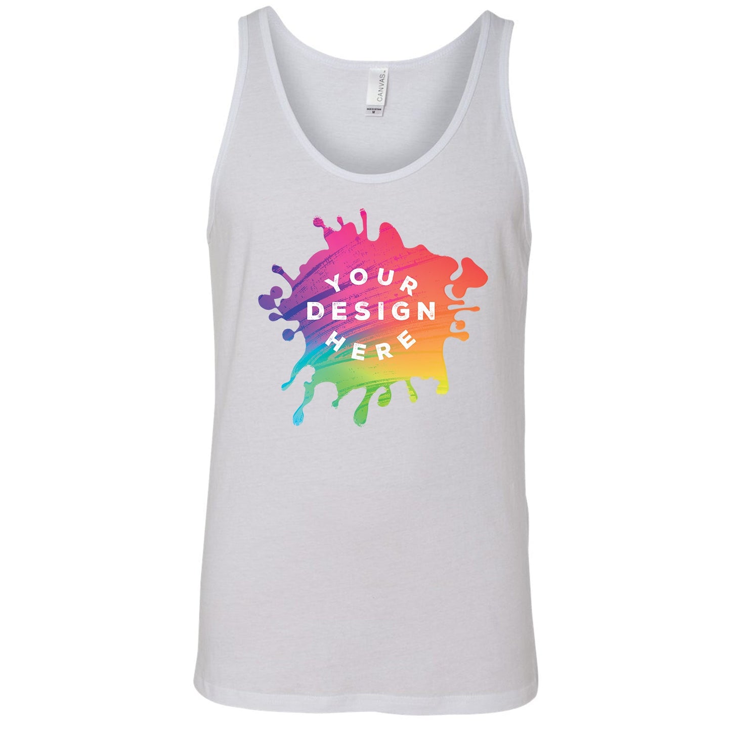 Bella + Canvas Unisex Cotton Jersey Tank Top - Best Selling Tank Top - Mato & Hash