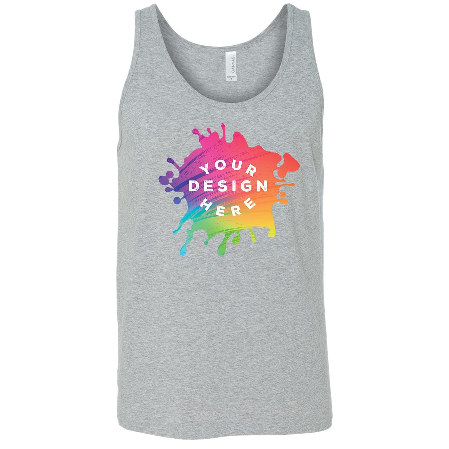 Bella + Canvas Unisex Cotton Jersey Tank Top - Best Selling Tank Top - Mato & Hash