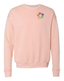 Bella + Canvas Unisex Cotton/Polyester Fleece Drop Shoulder Crew Neck Sweatshirt Embroidery - Mato & Hash