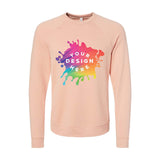 Bella + Canvas Unisex Cotton/Polyester Fleece Raglan Crewneck Sweatshirt - Mato & Hash
