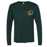 Bella + Canvas Unisex Triblend Long Sleeve T-Shirt Embroidery - Mato & Hash