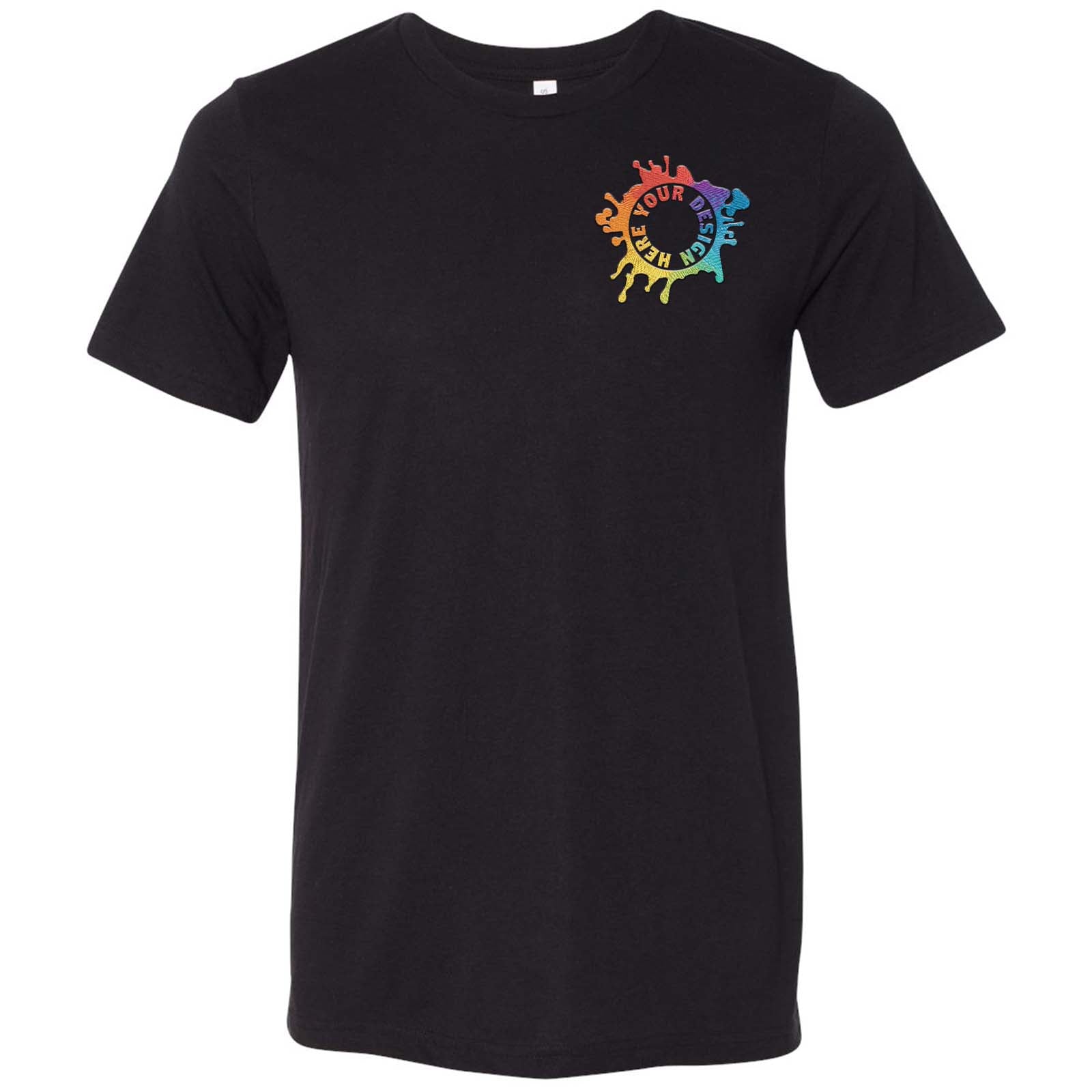 Bella + Canvas Unisex Triblend T-Shirt Embroidery - Mato & Hash