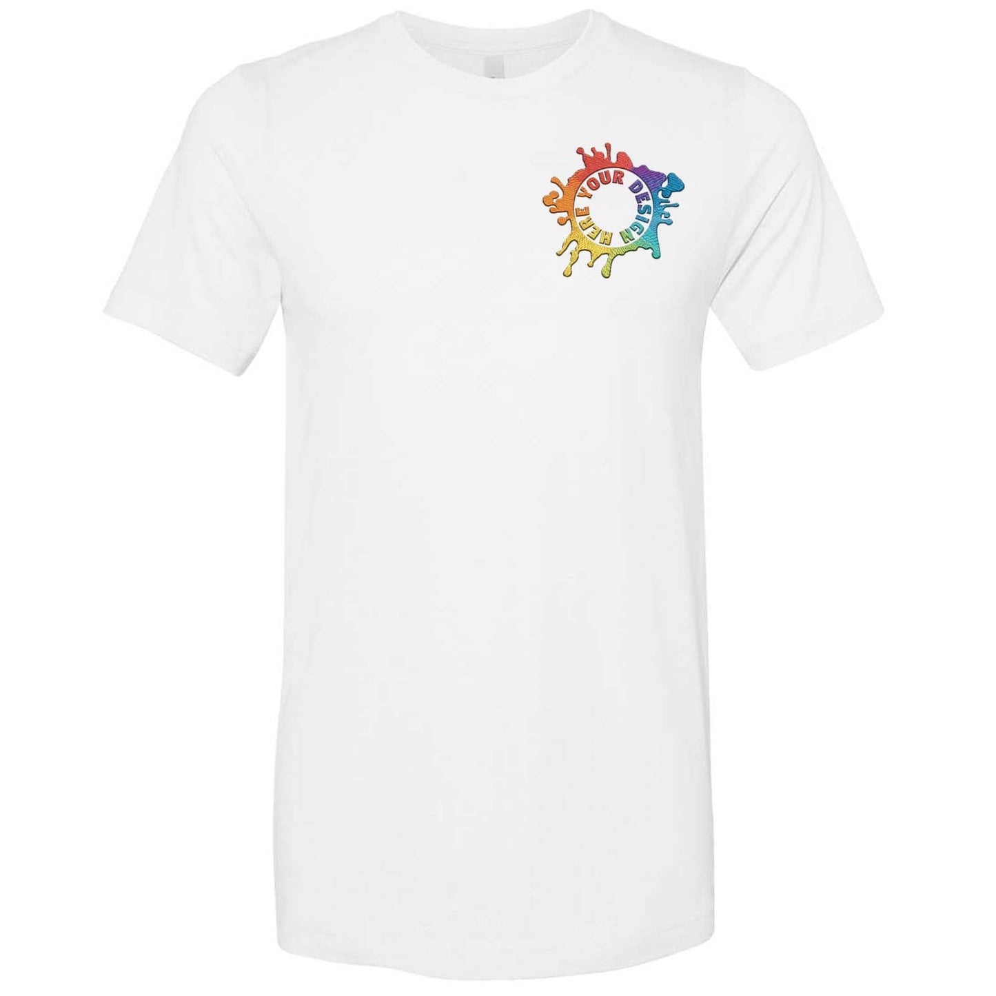 Bella + Canvas Unisex Triblend T-Shirt Embroidery - Mato & Hash