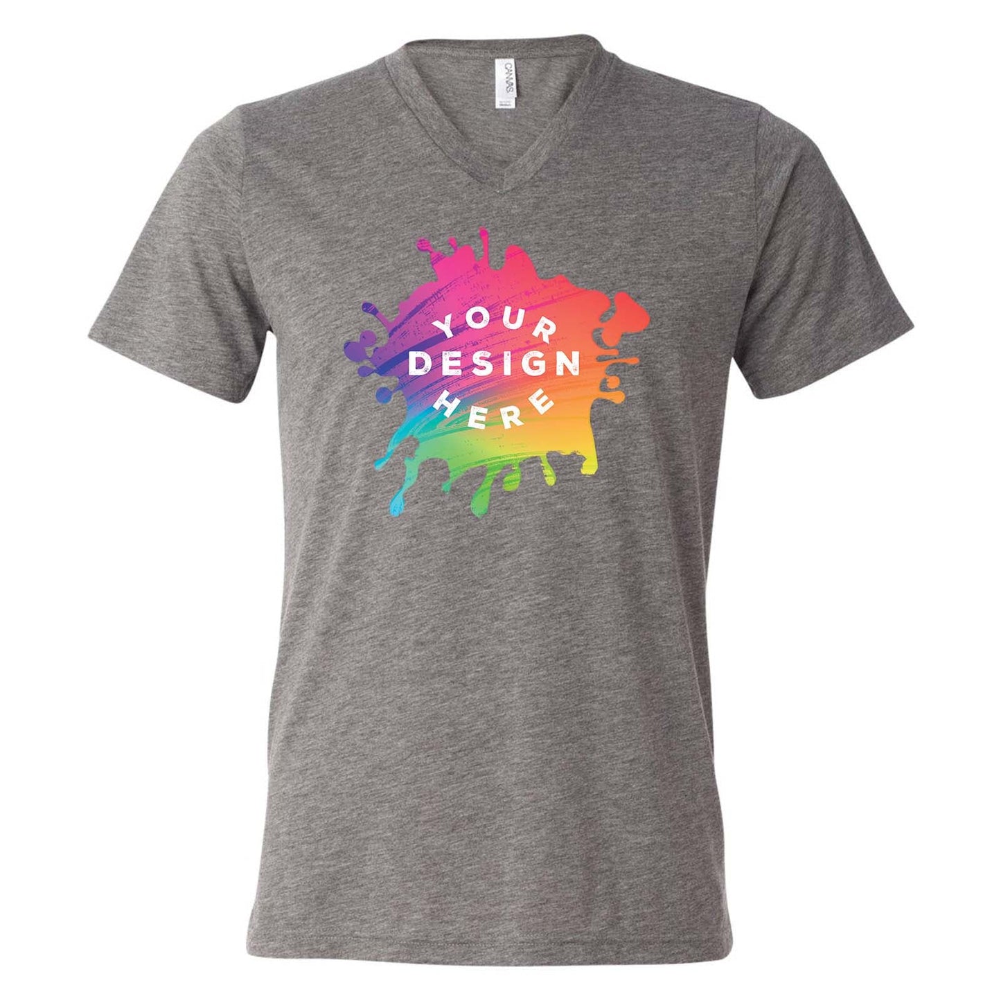 Bella + Canvas Unisex Triblend V-Neck T-Shirt - Mato & Hash