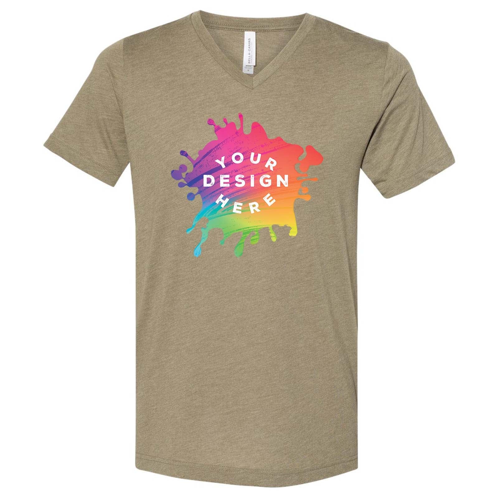 Bella + Canvas Unisex Triblend V-Neck T-Shirt - Mato & Hash