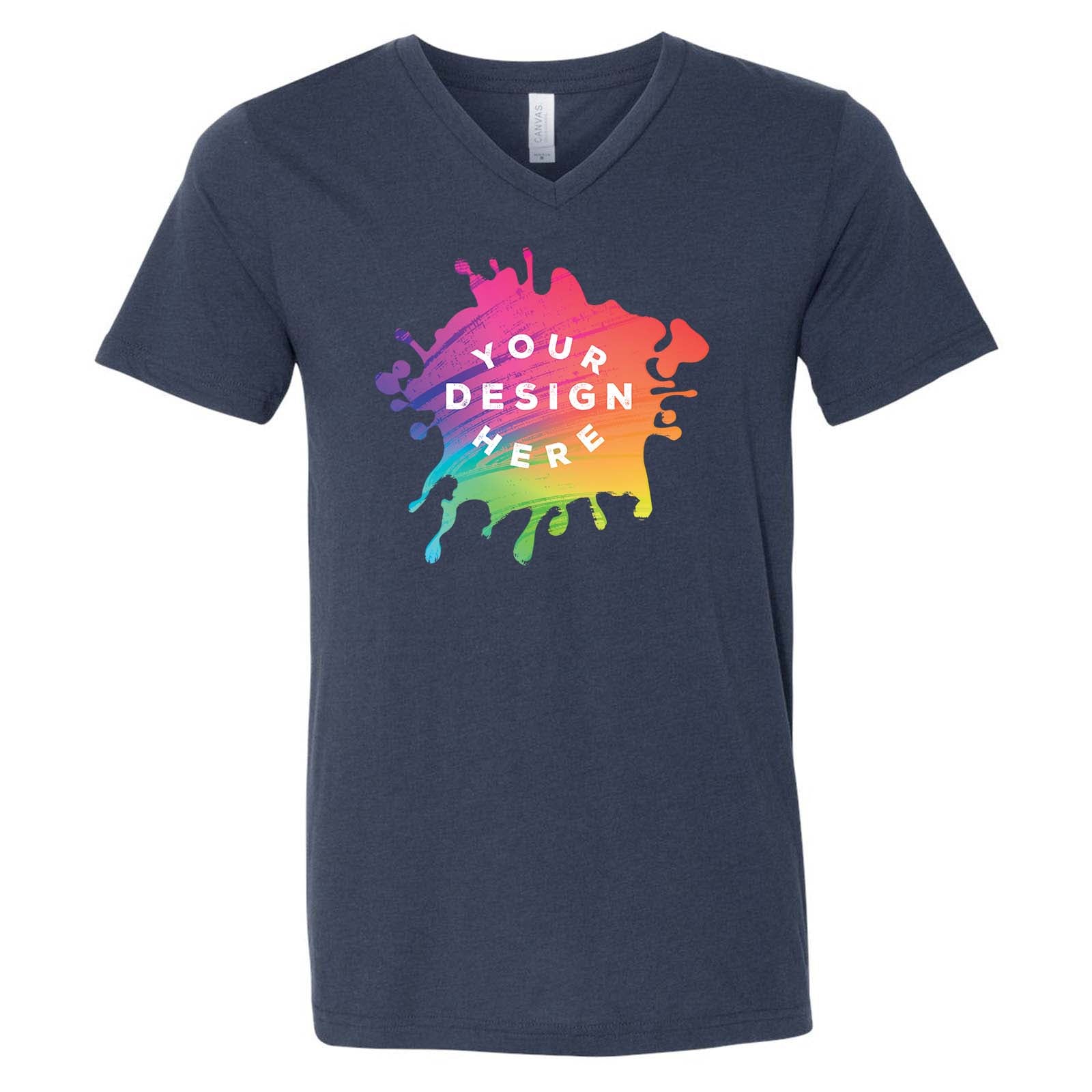 Bella + Canvas Unisex Triblend V-Neck T-Shirt - Mato & Hash