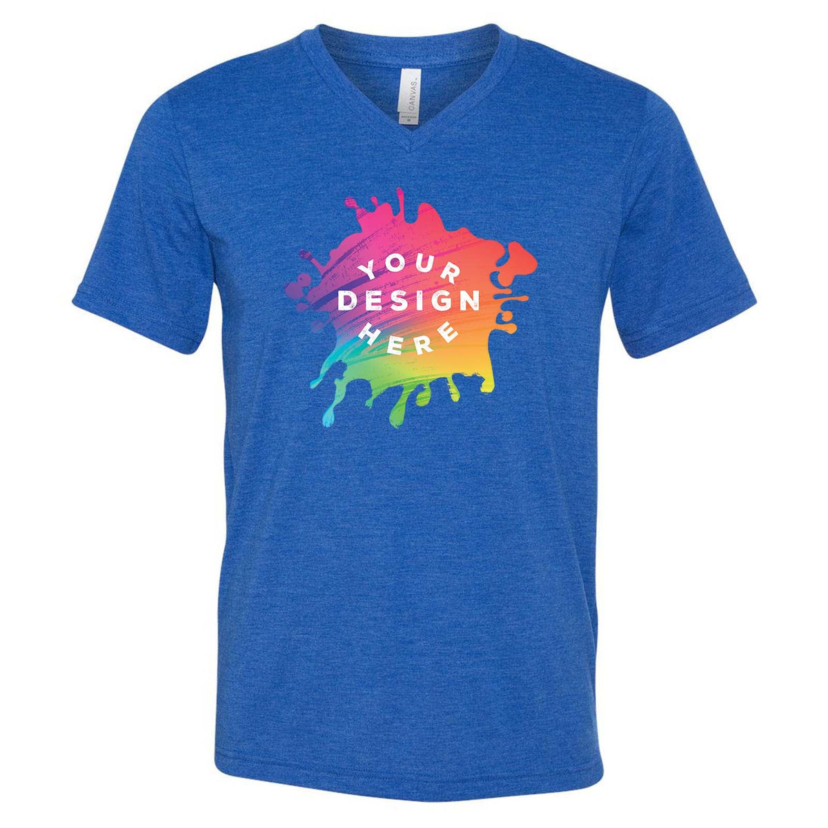 Bella + Canvas Unisex Triblend V-Neck T-Shirt - Mato & Hash