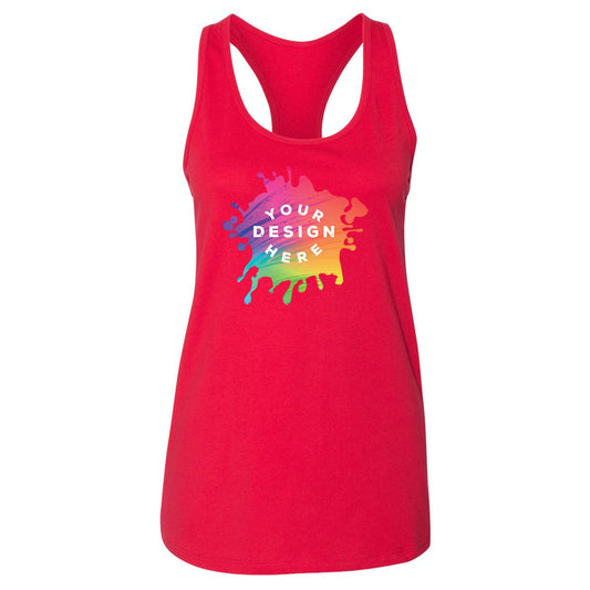 Bella + Canvas Women's 100% Cotton Jersey Racerback Tank Top - Mato & Hash