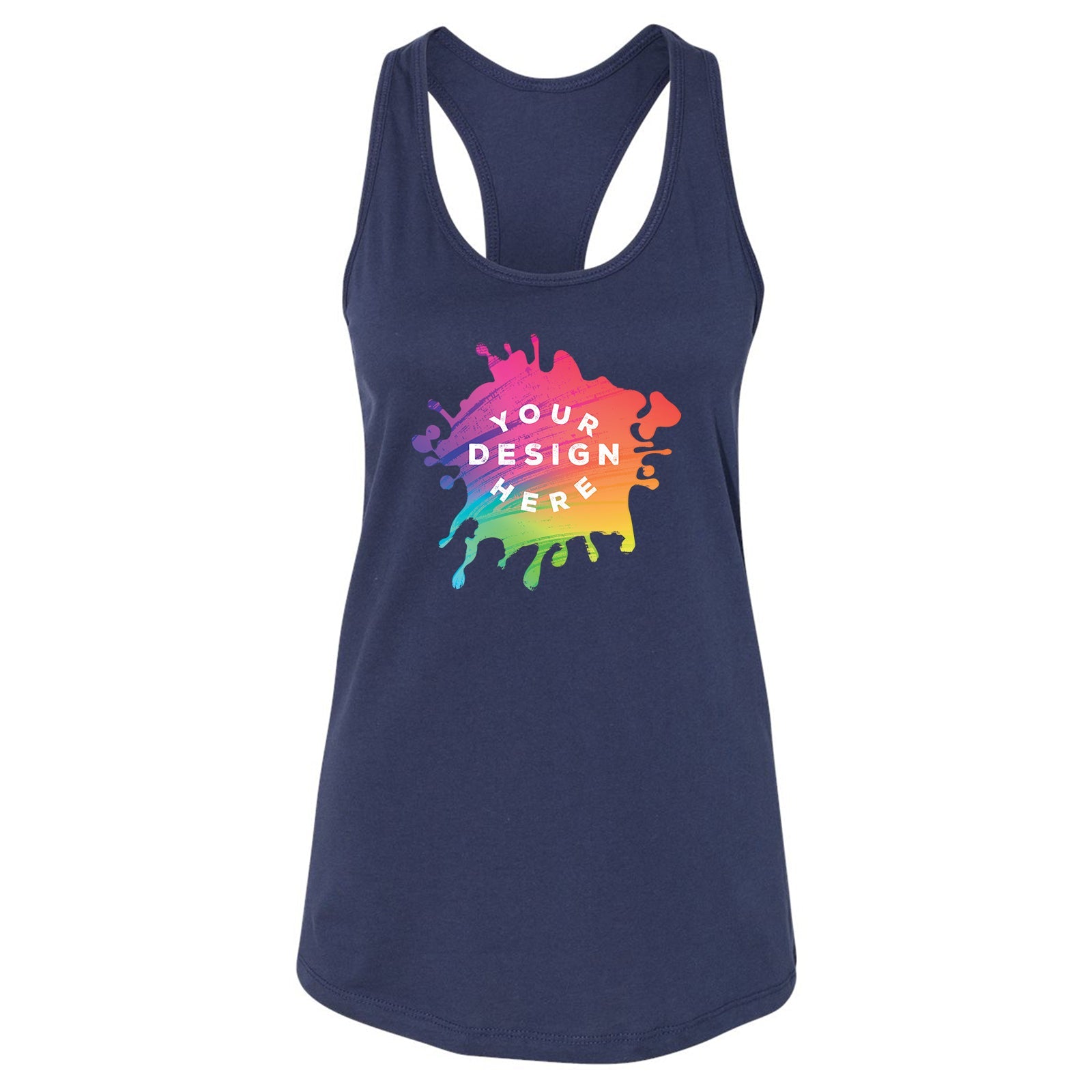 Bella + Canvas Women's 100% Cotton Jersey Racerback Tank Top - Mato & Hash