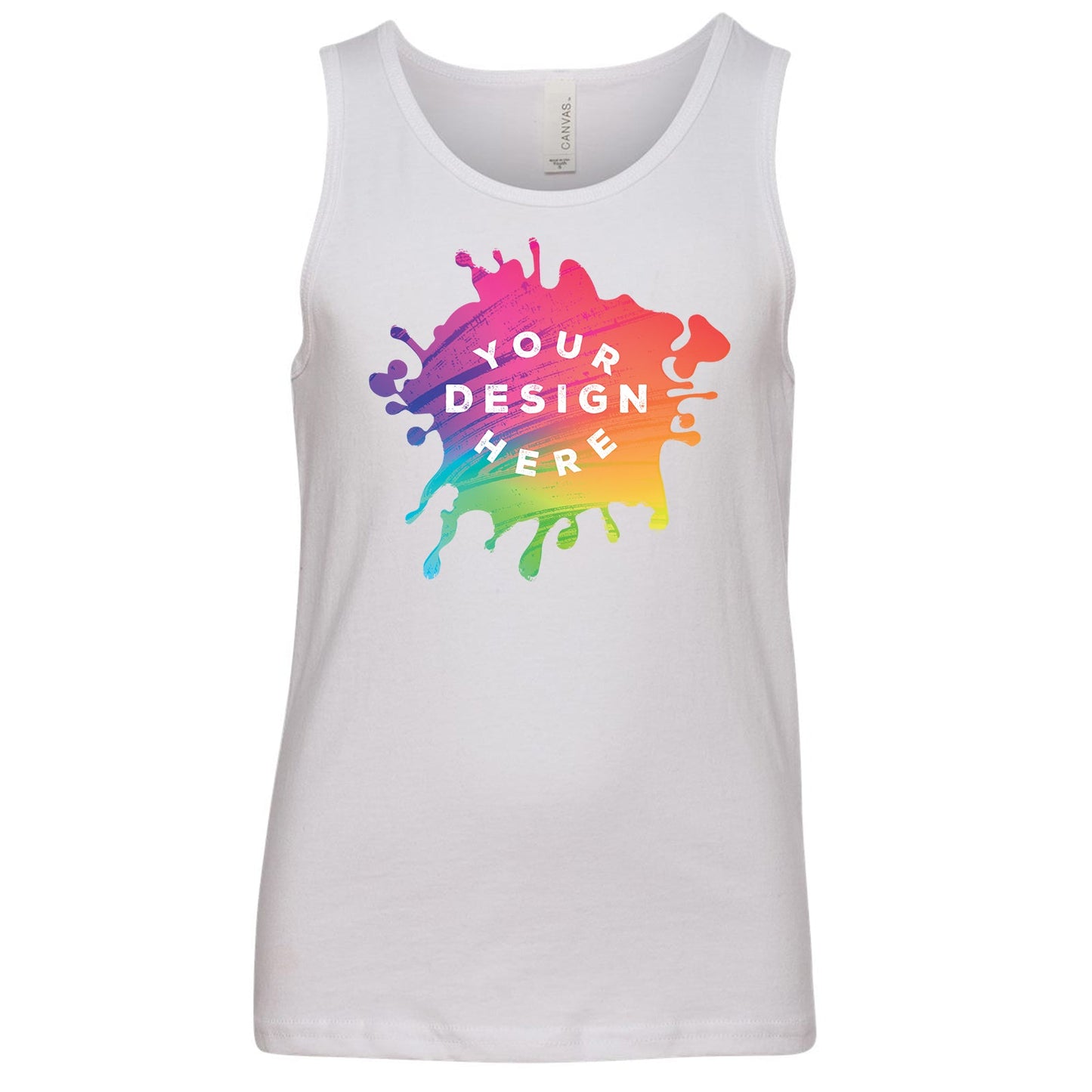 Bella + Canvas Women's 100% Cotton Jersey Racerback Tank Top - Mato & Hash