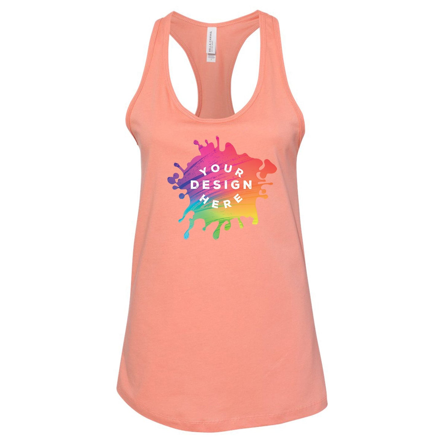 Bella + Canvas Women's 100% Cotton Jersey Racerback Tank Top - Mato & Hash