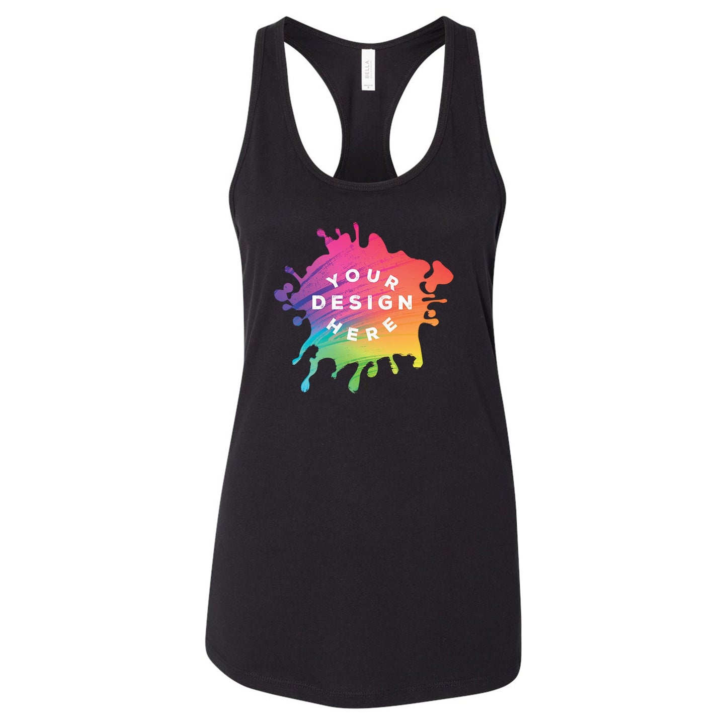 Bella + Canvas Women's 100% Cotton Jersey Racerback Tank Top - Mato & Hash